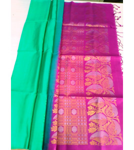 SOFT SILK SAREE WITH BLOUSE