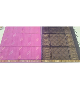 SOFT SILK SAREE WITH BLOUSE