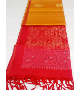 SOFT SILK SAREE WITH BLOUSE