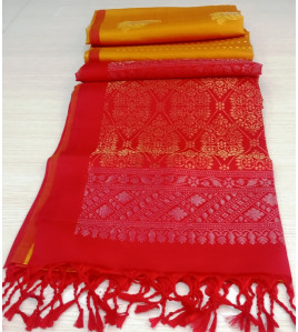 SOFT SILK SAREE WITH BLOUSE