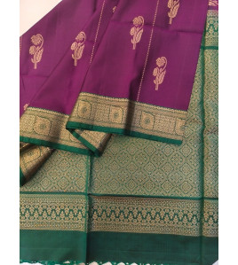 SOFT SILK SAREE WITH BLOUSE