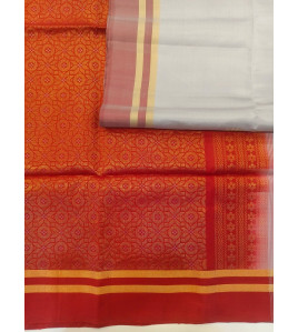 SOFT SILK SAREE WITH BLOUSE
