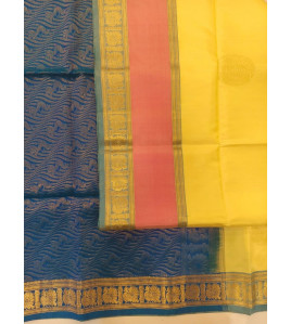 SOFT SILK SAREE WITH BLOUSE