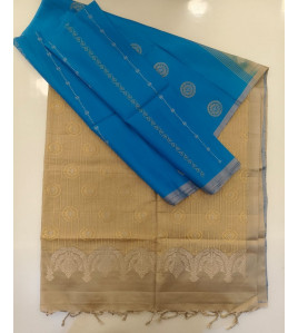 SOFT SILK SAREE WITH BLOUSE