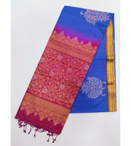 SOFT SILK SAREE WITH BLOUSE