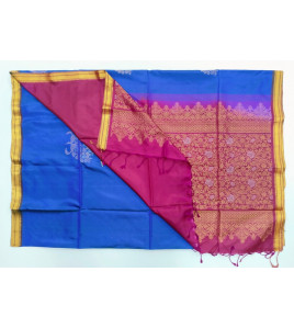 SOFT SILK SAREE WITH BLOUSE