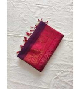 SOFT SILK SAREE WITH BLOUSE