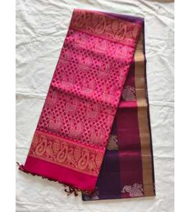 SOFT SILK SAREE WITH BLOUSE