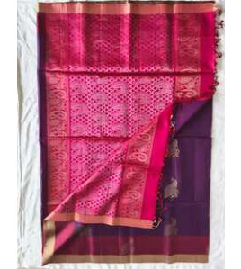 SOFT SILK SAREE WITH BLOUSE