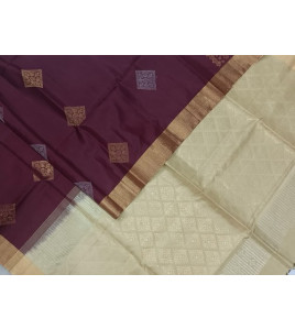 SOFT SILK SAREE WITH BLOUSE