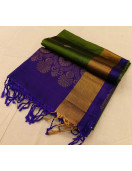 SOFT SILK SAREE WITH BLOUSE