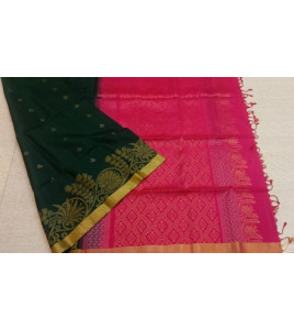 SOFT SILK SAREE WITH BLOUSE