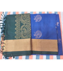 SOFT SILK SAREE WITH BLOUSE