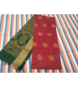 SOFT SILK SAREE WITH BLOUSE