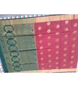 SOFT SILK SAREE WITH BLOUSE