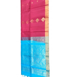 SOFT SILK SAREE WITH BLOUSE