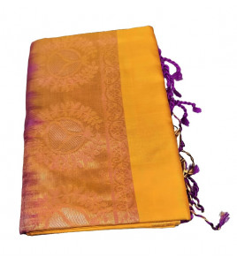 SOFT SILK SAREE WITH BLOUSE