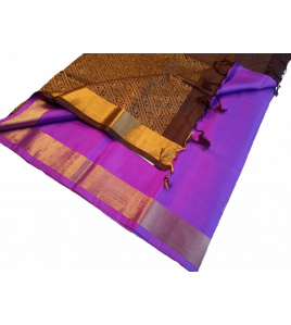 SOFT SILK SAREE WITH BLOUSE