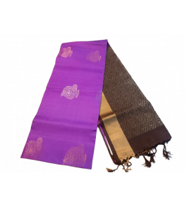 SOFT SILK SAREE WITH BLOUSE