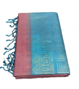 SOFT SILK SAREE WITH BLOUSE