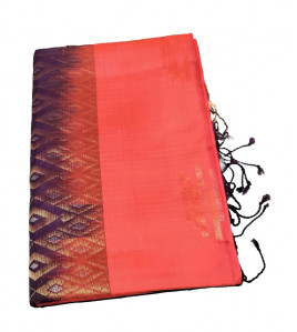 SOFT SILK SAREE WITH BLOUSE