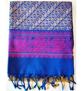 SOFT SILK SAREE WITH BLOUSE