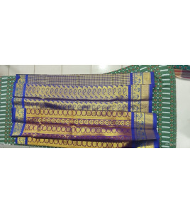 THIRUBHUVANAM HF ZARI SILK SAREE WITH BLOUSE