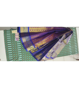 THIRUBHUVANAM HF ZARI SILK SAREE WITH BLOUSE