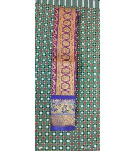THIRUBHUVANAM HF ZARI SILK SAREE WITH BLOUSE