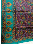POWERLOOM PRINTED SAREES WITH BLOUSE