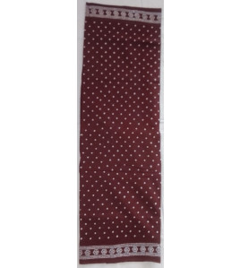 PL COTTON SAREES WITH WAX DOT PRINT DESIGNS