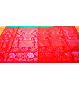 SOFT SILK SAREE WITH BLOUSE