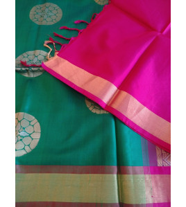 SOFT SILK SAREE WITH BLOUSE