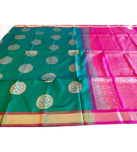 SOFT SILK SAREE WITH BLOUSE