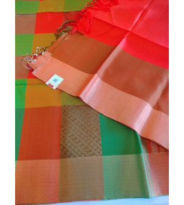 SOFT SILK SAREE WITH BLOUSE