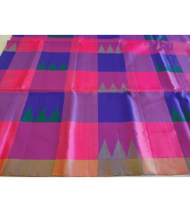 SOFT SILK SAREE WITH BLOUSE