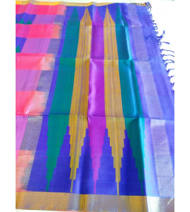 SOFT SILK SAREE WITH BLOUSE