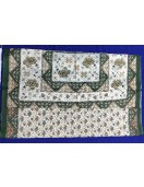 60s PRINTED COTTON SAREE