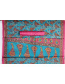POWERLOOM PRINTED SAREES WITH BLOUSE