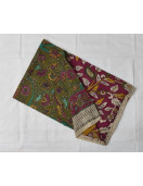 KALAMKARI PRINTED COTTON SAREE