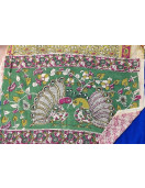 KALAMKARI PRINTED COTTON SAREE