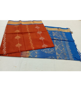 SOFT SILK SAREE WITH BLOUSE