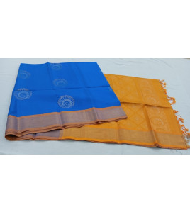 SOFT SILK SAREE WITH BLOUSE