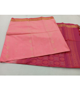 SOFT SILK SAREE WITH BLOUSE