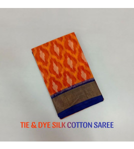 COTTON X KORA SILK TIE DYE SAREES CHINNLAPATTI