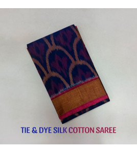 COTTON X KORA SILK TIE DYE SAREES CHINNLAPATTI