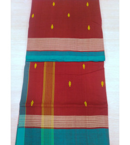ARUPPUKOTTAI 60S COTTON SAREES WITH BLOUSE