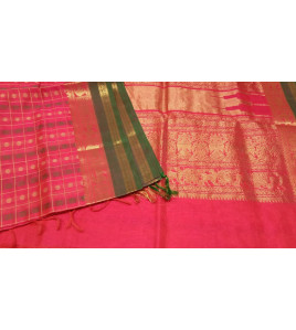 PMK 1000 BUTTA SILK COT SAREES