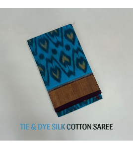 COTTON X KORA SILK TIE DYE SAREES CHINNLAPATTI