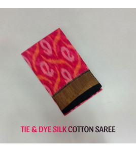 COTTON X KORA SILK TIE DYE SAREES CHINNLAPATTI